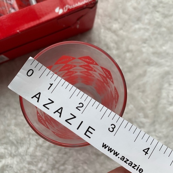 Coca Cola Red Logo Set of 4 Glassware - Picture 6 of 6